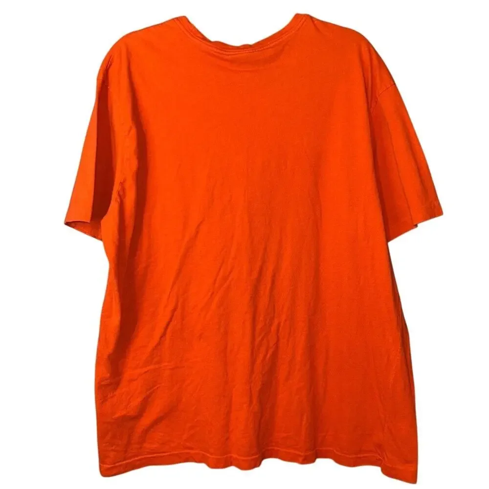 Polo Ralph Lauren T Shirt Tee Mens XL Classic Short Sleeve Orange Casual Soft